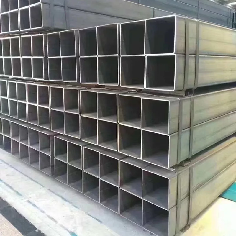 Zwarte rechthoekige buis