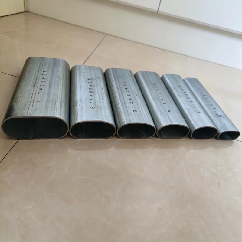 Gegalvaniseerde ovale stalen buis